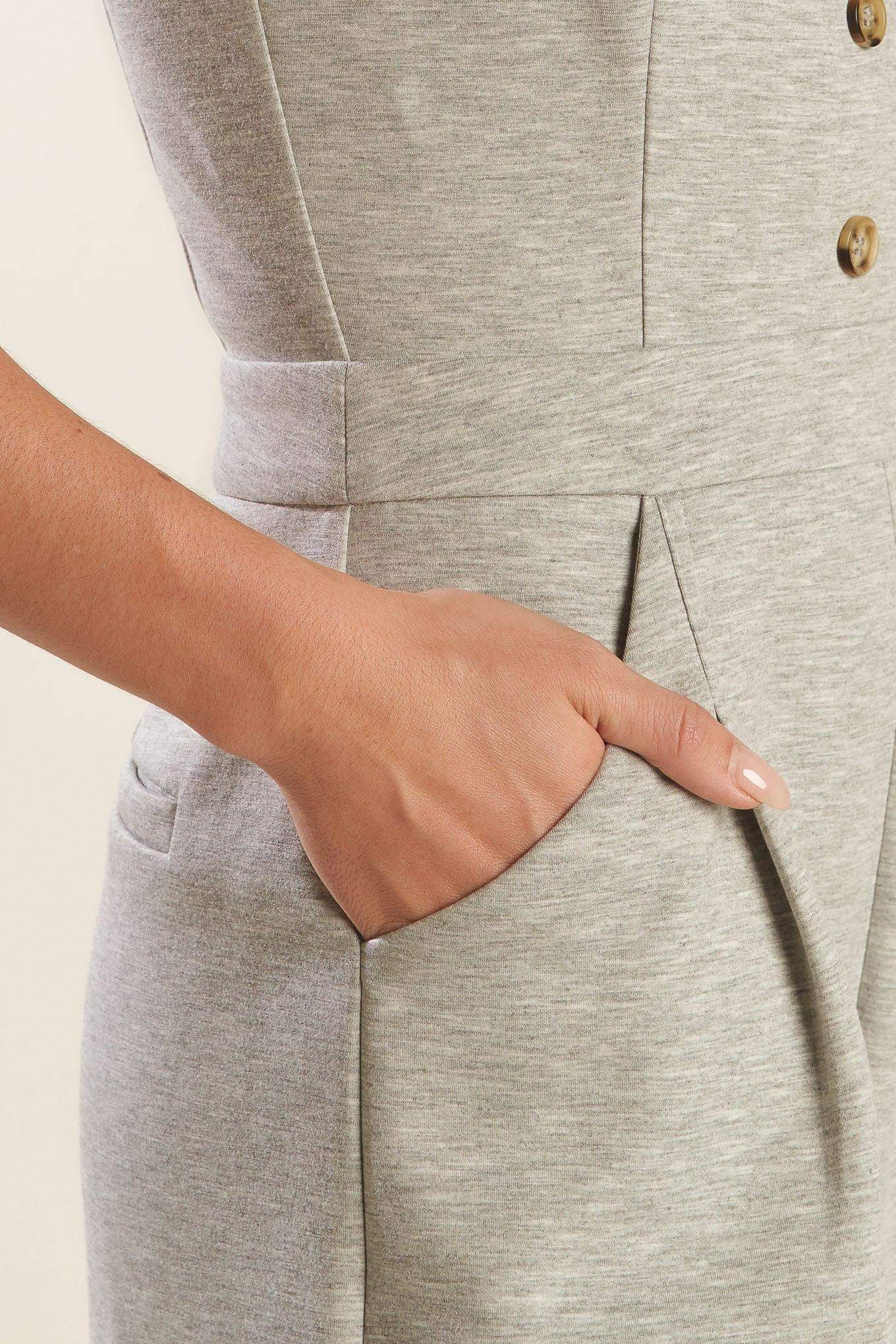 THE SECRET OF US KNIT JUMPSUIT - Flying Tomato - Flyclothing LLC