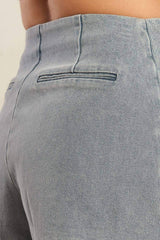 DAISY DATE DENIM SKORT - Flying Tomato - Flyclothing LLC