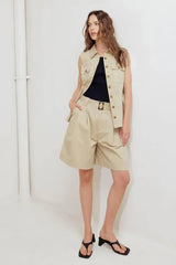 MODERN VOYAGER WOVEN BERMUDA SHORT - Flying Tomato - Flyclothing LLC