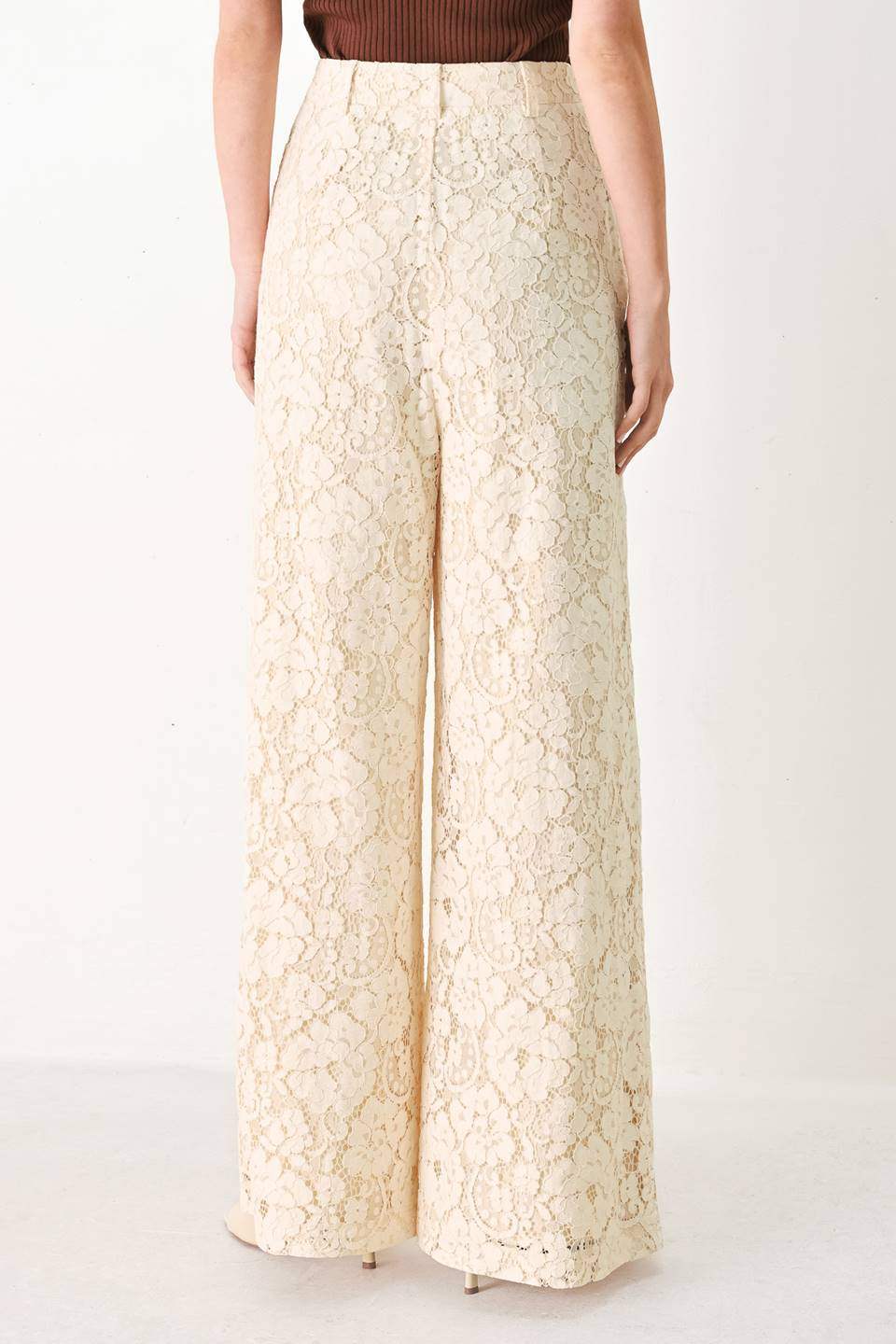 DELICATE BEAUTY WOVEN LACE PANTS - Flying Tomato - Flyclothing LLC
