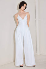 SERENE SEDUCTION WOVEN JUMPSUIT - Flying Tomato - Flyclothing LLC