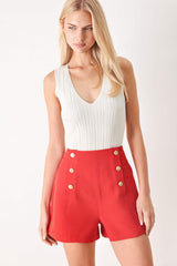 HOT GIRL WOVEN SHORT - Flying Tomato - Flyclothing LLC