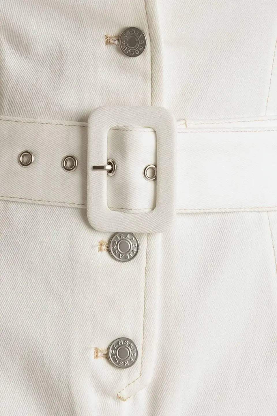 TAKE THE LEAD WHITE WOVEN ROMPER - Flying Tomato - Flyclothing LLC