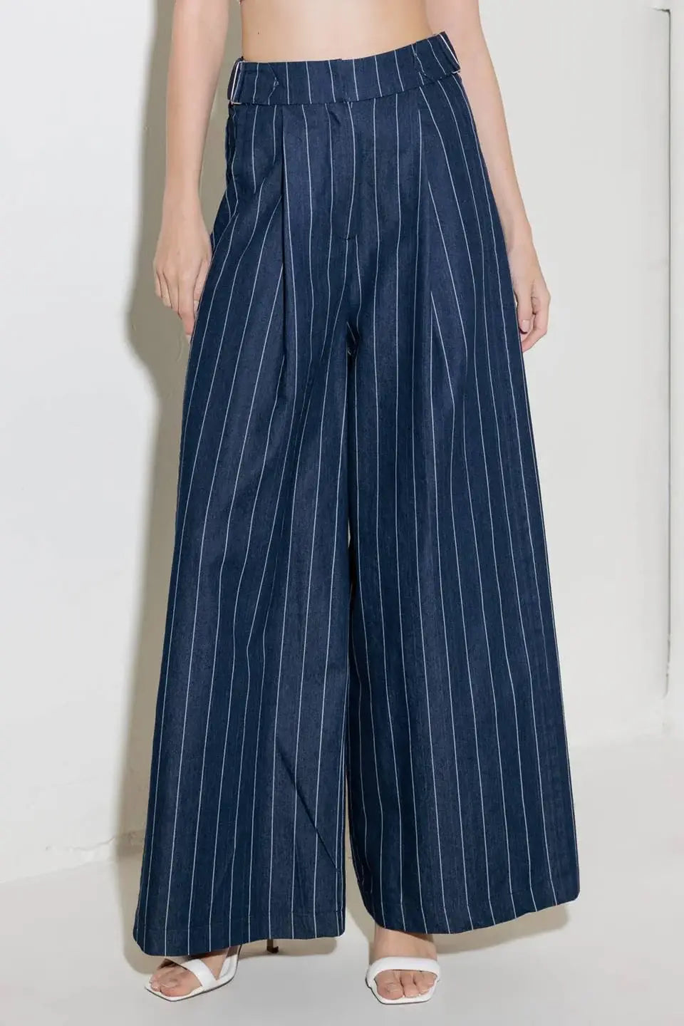 HOLD JOY IN INDIGO WOVEN PANTS - Flying Tomato - Flyclothing LLC