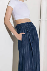 HOLD JOY IN INDIGO WOVEN PANTS - Flying Tomato - Flyclothing LLC
