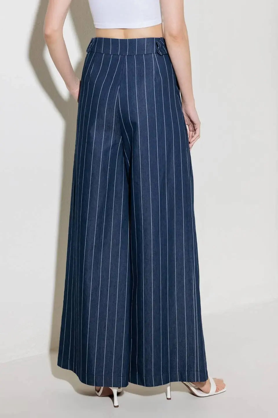 HOLD JOY IN INDIGO WOVEN PANTS - Flying Tomato - Flyclothing LLC