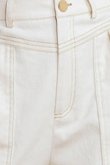 SIMPLY MINE CREAM WOVEN SHORT - Flying Tomato - Flyclothing LLC