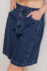 COFFEE PETAL DENIM SHORT - Flying Tomato - Flyclothing LLC