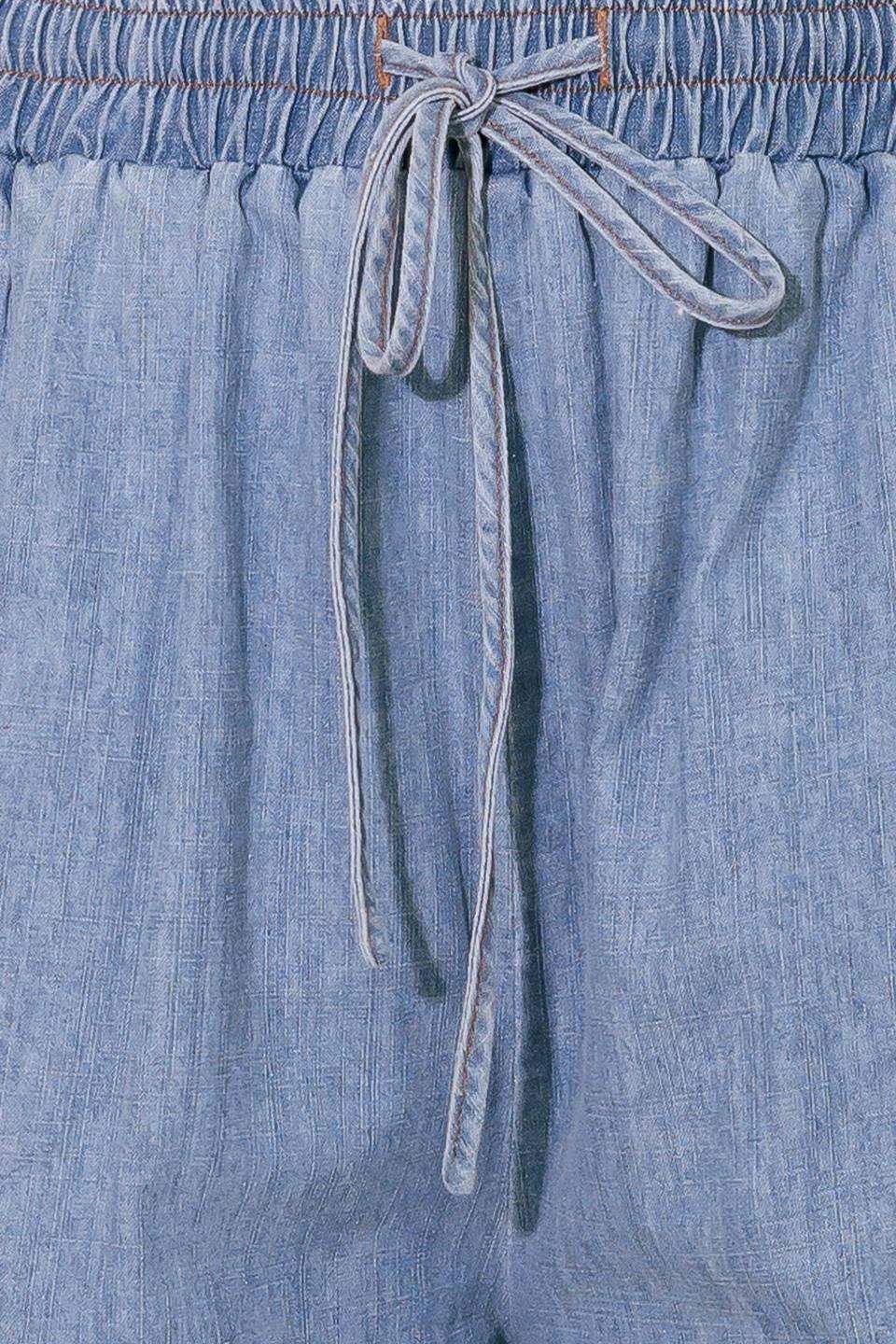 RIVERSIDE SIPS LIGHT INDIGO CHAMBRAY PANTS - Flying Tomato - Flyclothing LLC