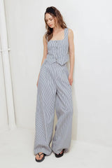 COASTAL CHIC WOVEN PANTS - Flying Tomato - Flyclothing LLC