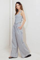 COASTAL CHIC WOVEN PANTS - Flying Tomato - Flyclothing LLC