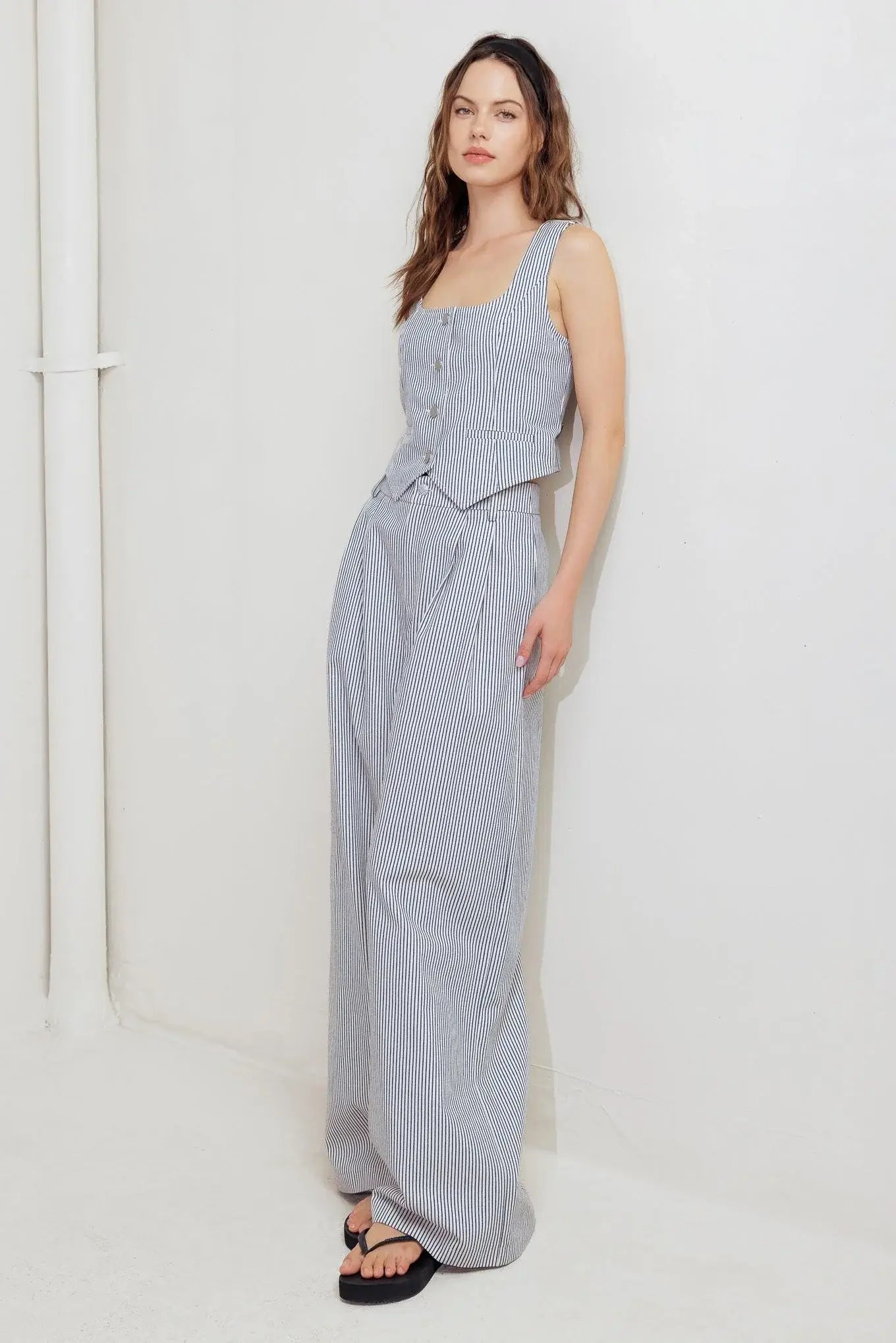 COASTAL CHIC WOVEN PANTS - Flying Tomato - Flyclothing LLC