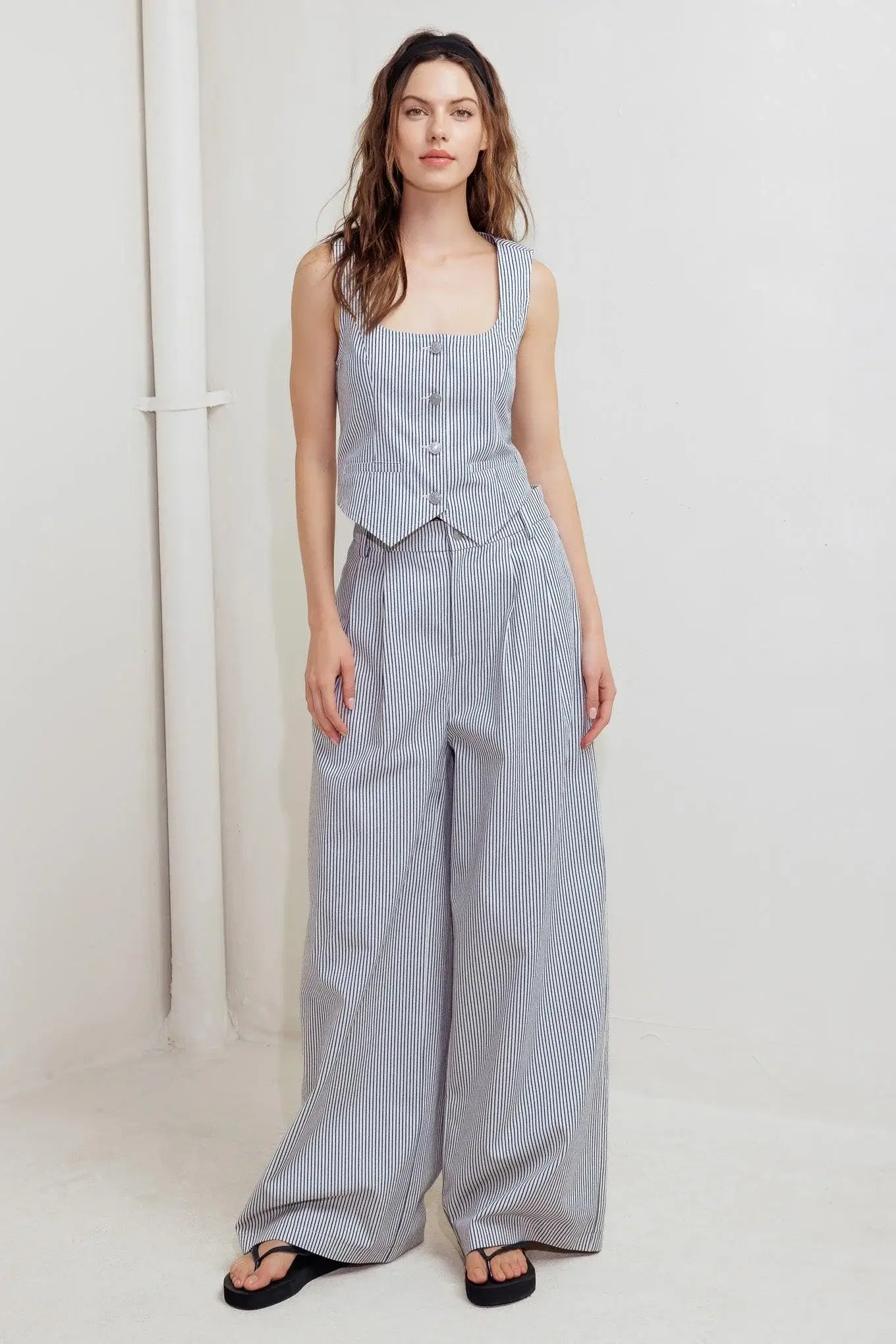 COASTAL CHIC WOVEN PANTS - Flying Tomato - Flyclothing LLC