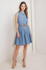 SERENITY HILL CHAMBRAY SHORT - Flying Tomato - Flyclothing LLC