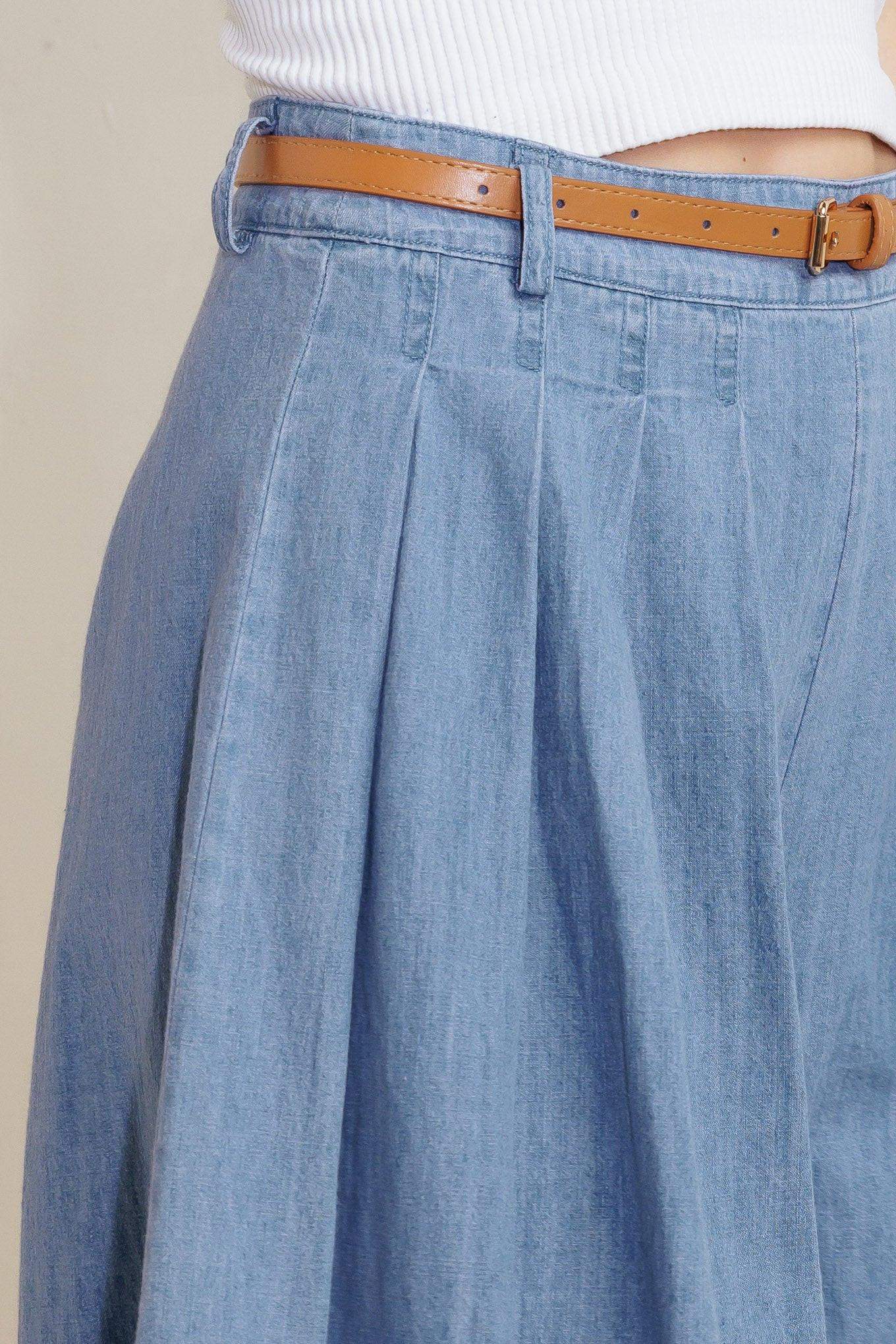 SERENITY HILL CHAMBRAY SHORT - Flying Tomato - Flyclothing LLC