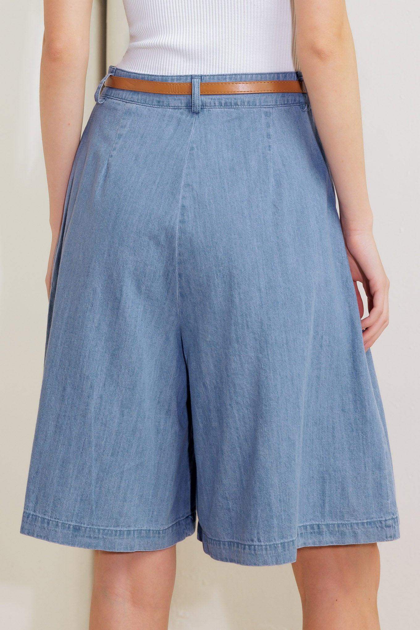 SERENITY HILL CHAMBRAY SHORT - Flying Tomato - Flyclothing LLC