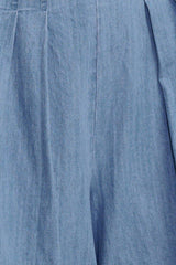SERENITY HILL CHAMBRAY SHORT - Flying Tomato - Flyclothing LLC