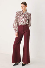 MERLOT RIDGE WOVEN PANTS