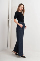 URBAN PANEL DENIM PANTS - Flying Tomato - Flyclothing LLC