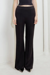 MODERN FLOW BLACK WOVEN PANTS - Flying Tomato - Flyclothing LLC