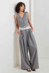 POWER LINES WOVEN PANTS - Flying Tomato - Flyclothing LLC