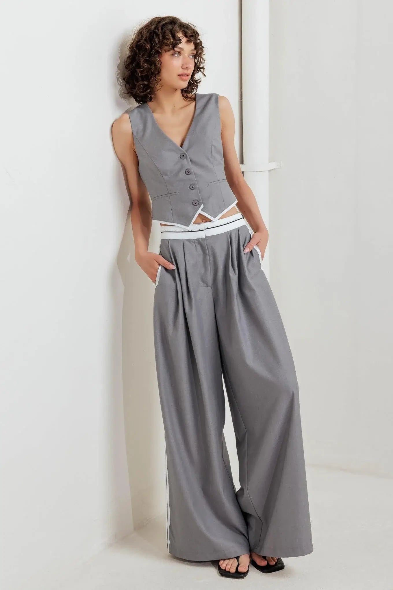 POWER LINES WOVEN PANTS - Flying Tomato - Flyclothing LLC