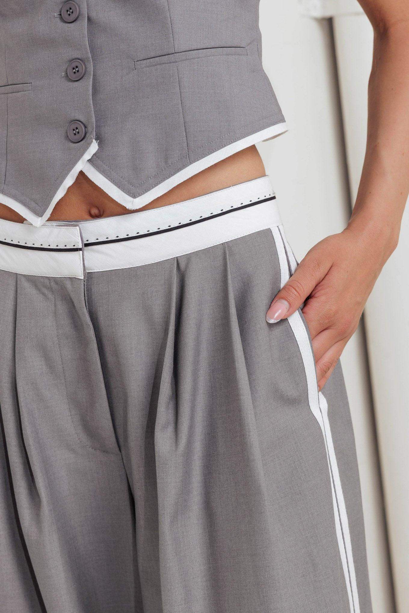POWER LINES WOVEN PANTS - Flying Tomato - Flyclothing LLC