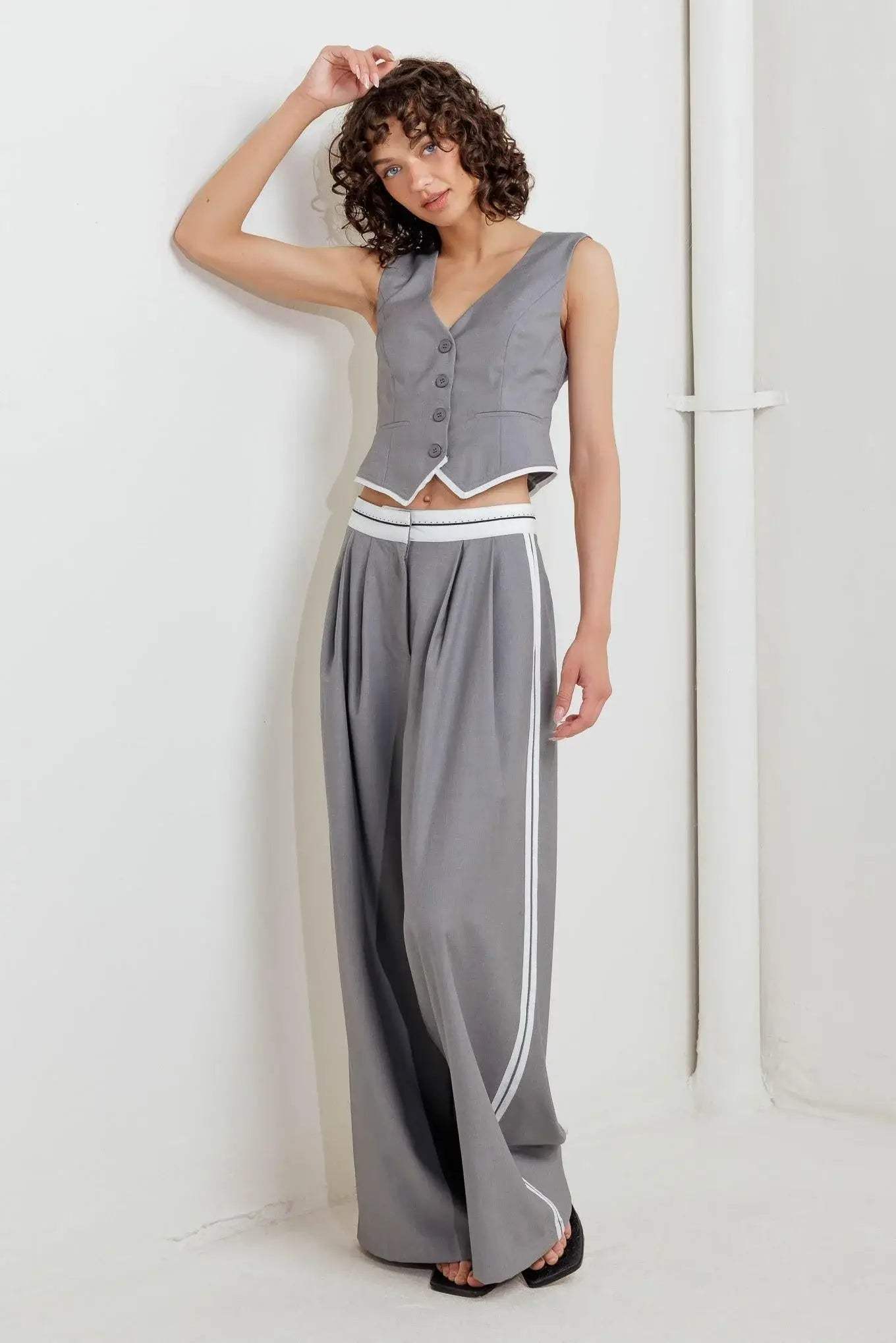 POWER LINES WOVEN PANTS - Flying Tomato - Flyclothing LLC