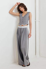 POWER LINES WOVEN PANTS - Flying Tomato - Flyclothing LLC