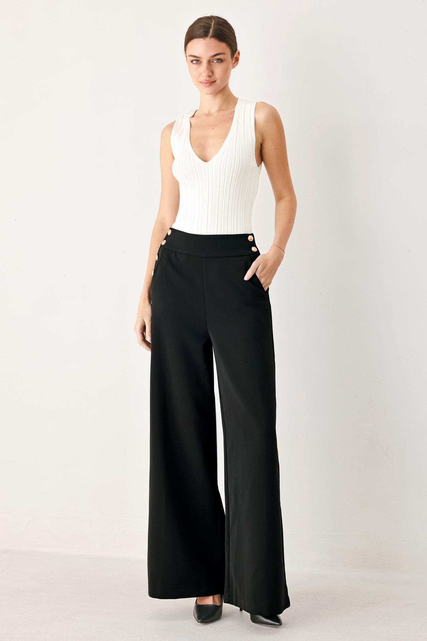 MODERN EDGE WOVEN PANTS - Flying Tomato - Flyclothing LLC