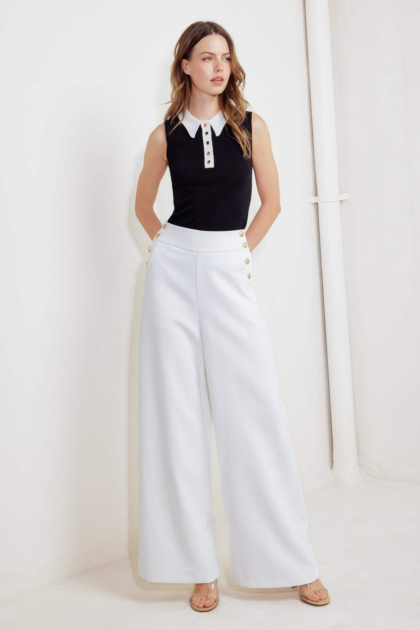 MODERN EDGE WOVEN PANTS - Flying Tomato - Flyclothing LLC