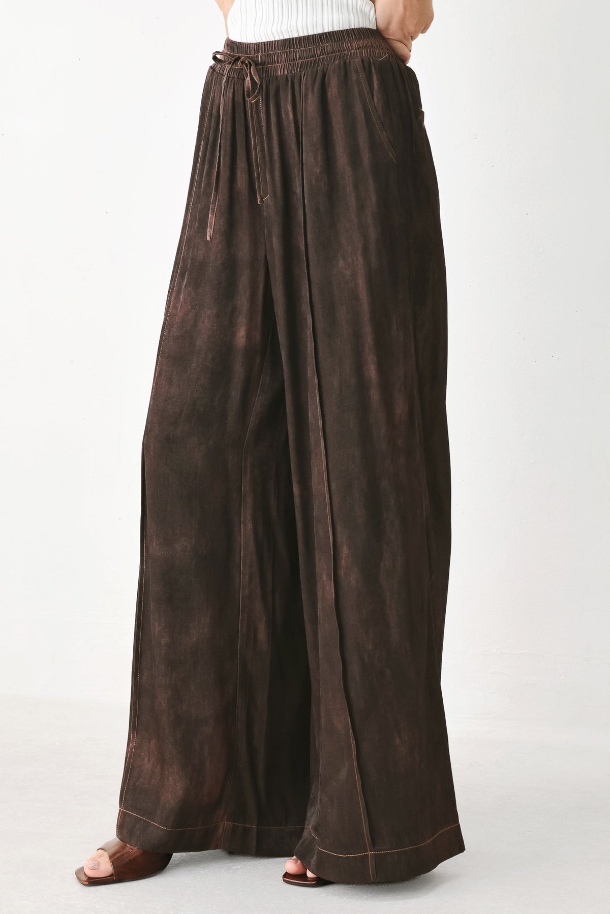 SABLE LOUNGE WOVEN PANTS - Flying Tomato - Flyclothing LLC