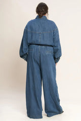 OFFLINE EDGE INDIGO DENIM PANTS - Flying Tomato - Flyclothing LLC