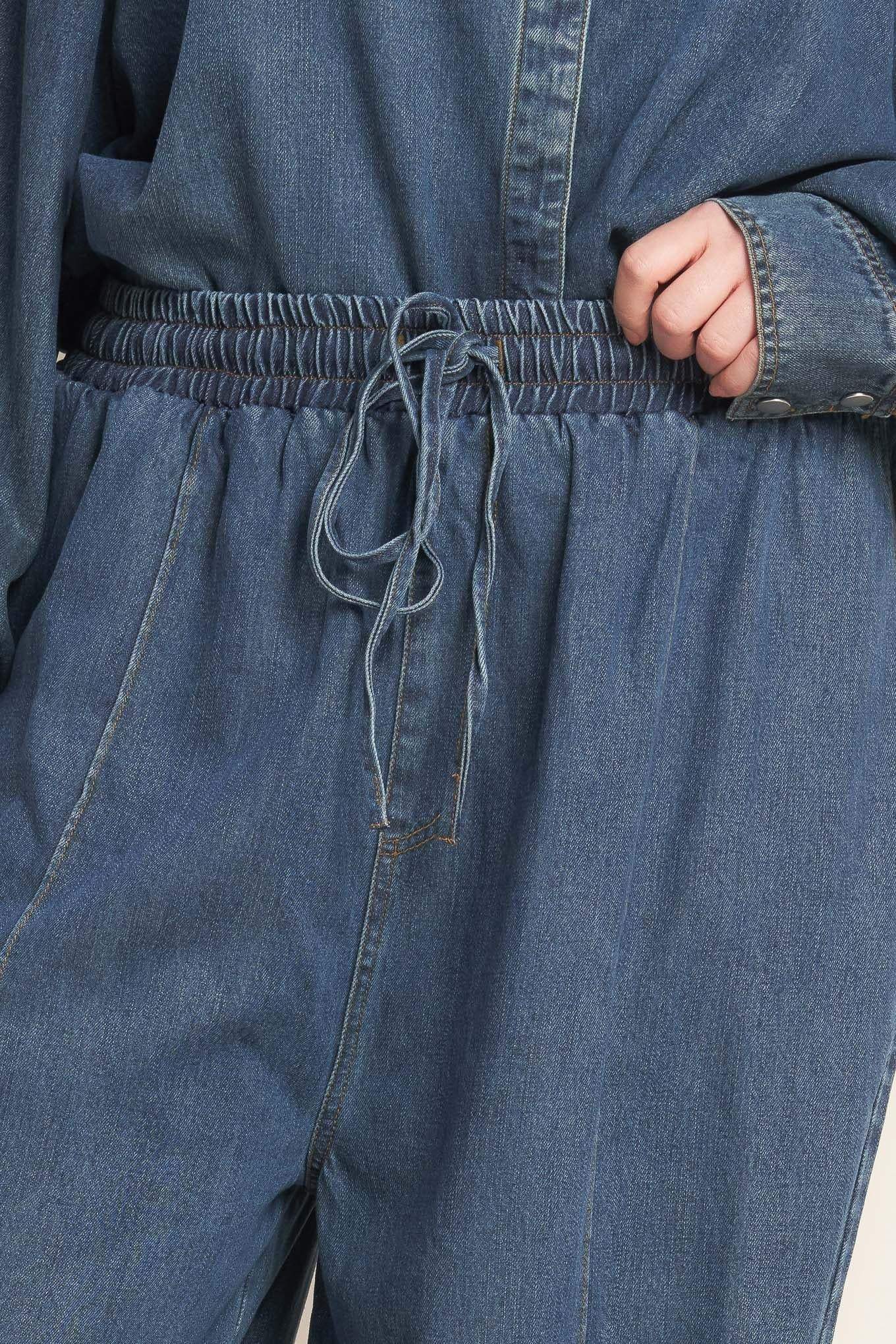 OFFLINE EDGE INDIGO DENIM PANTS - Flying Tomato - Flyclothing LLC