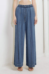 OFFLINE EDGE INDIGO DENIM PANTS - Flying Tomato - Flyclothing LLC