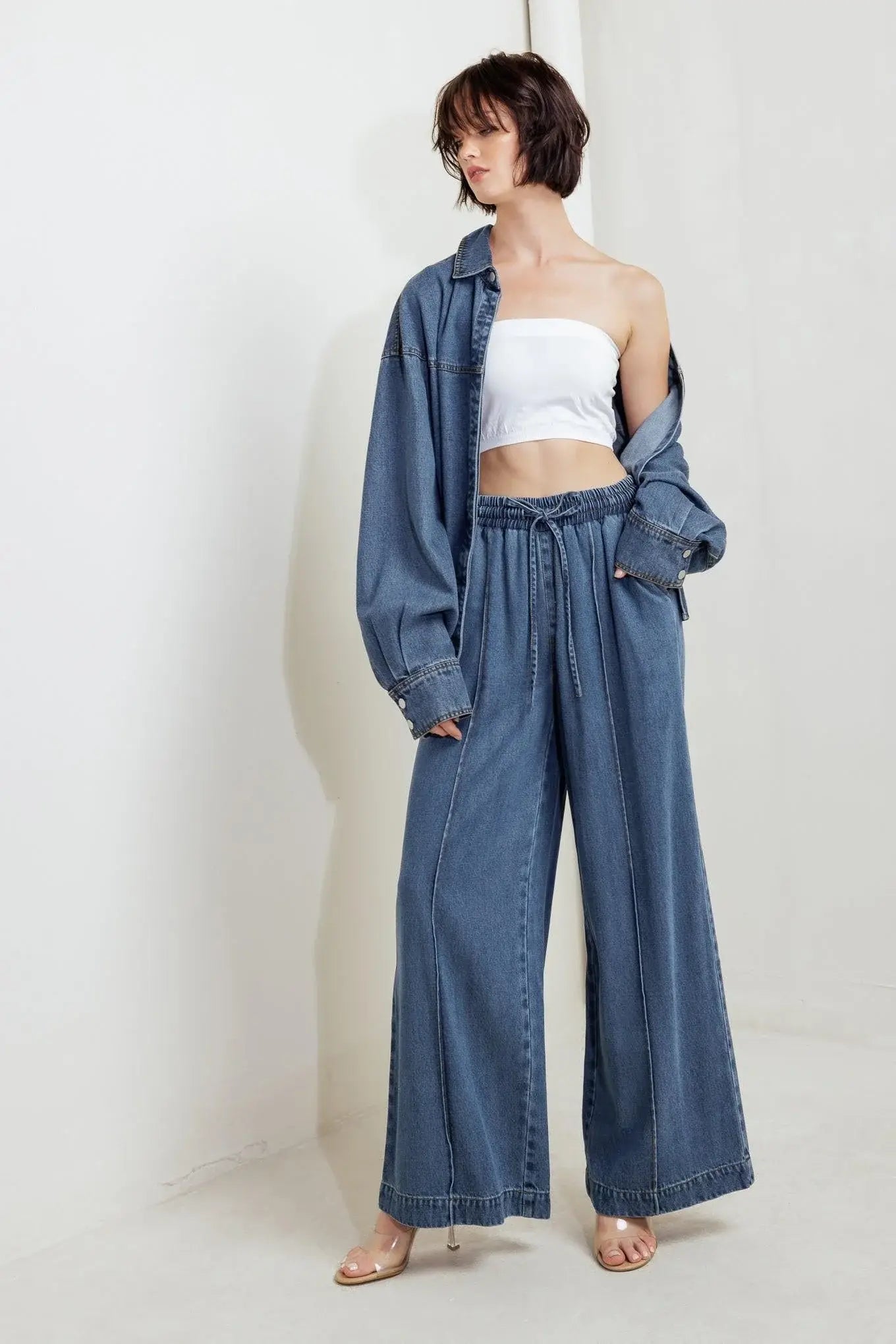 OFFLINE EDGE INDIGO DENIM PANTS - Flying Tomato - Flyclothing LLC
