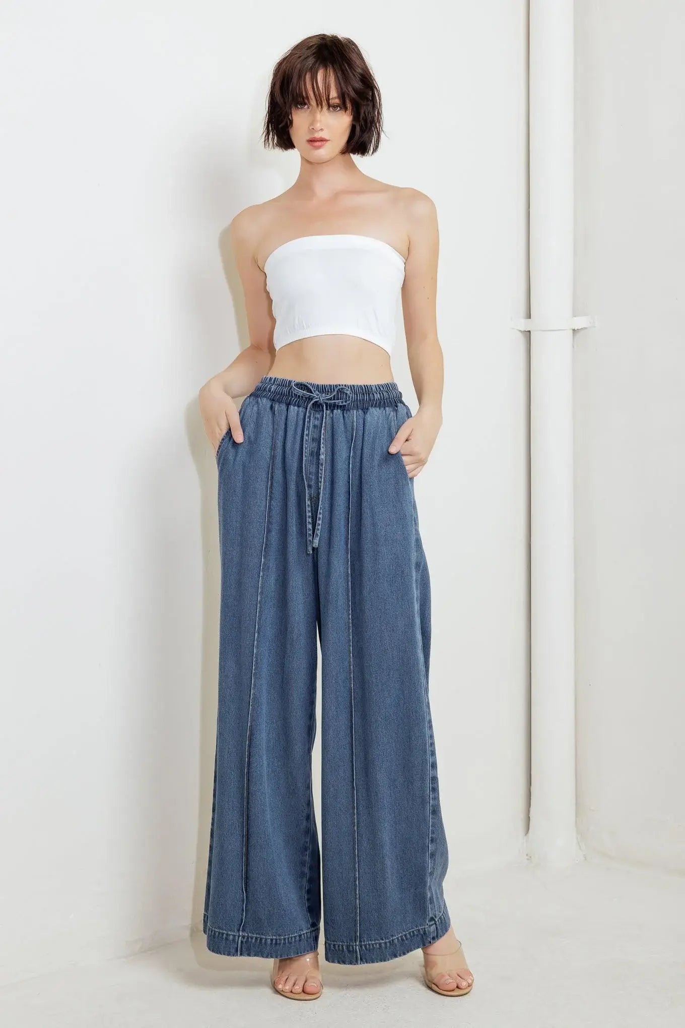 OFFLINE EDGE INDIGO DENIM PANTS - Flying Tomato - Flyclothing LLC