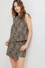 CATWALK MOVEMENT WOVEN SKORT - Flying Tomato - Flyclothing LLC