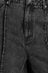 GRAPHITE MUSE DENIM PANTS - Flying Tomato - Flyclothing LLC