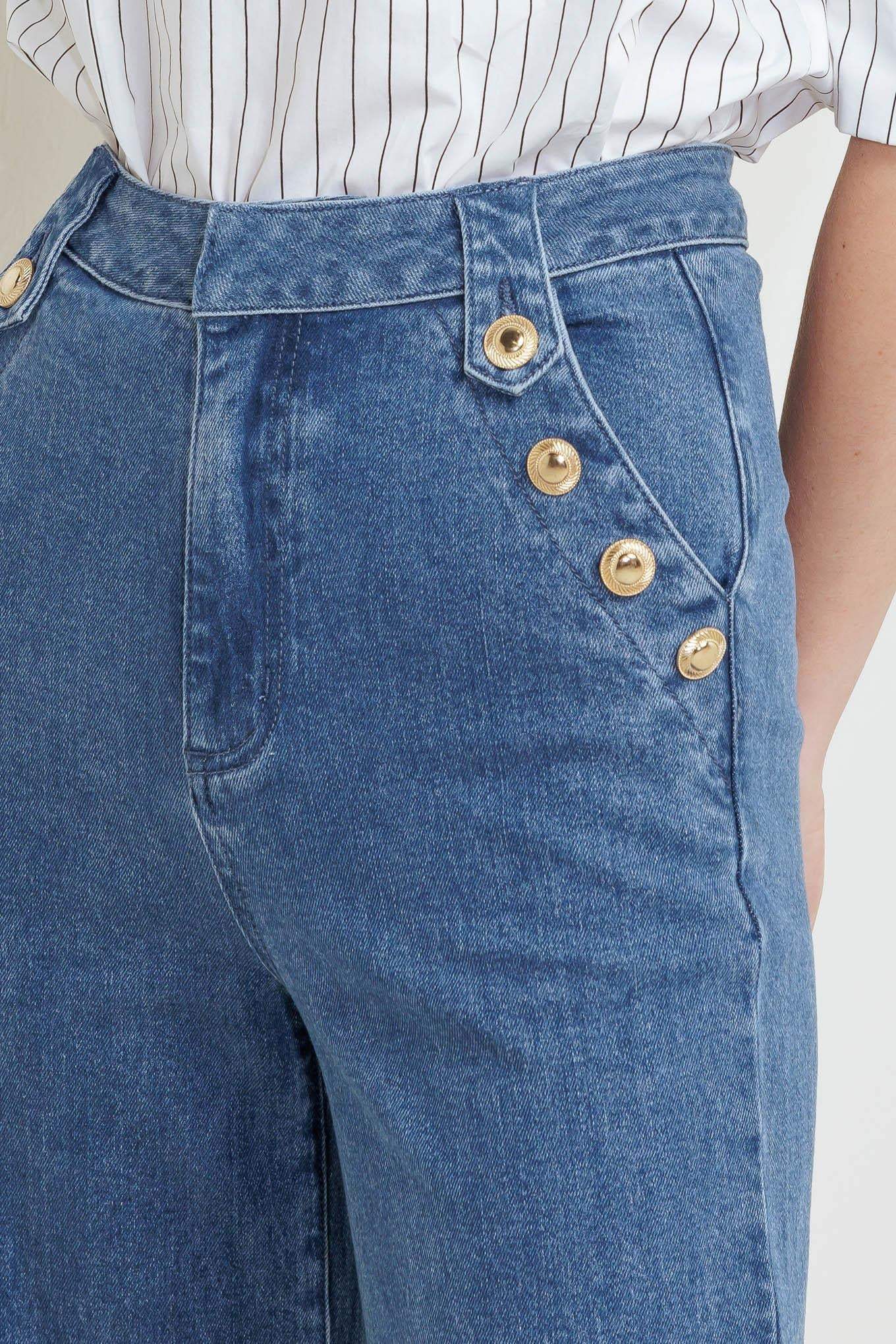 NOSTALGIA FIELD DENIM PANTS - Flying Tomato - Flyclothing LLC