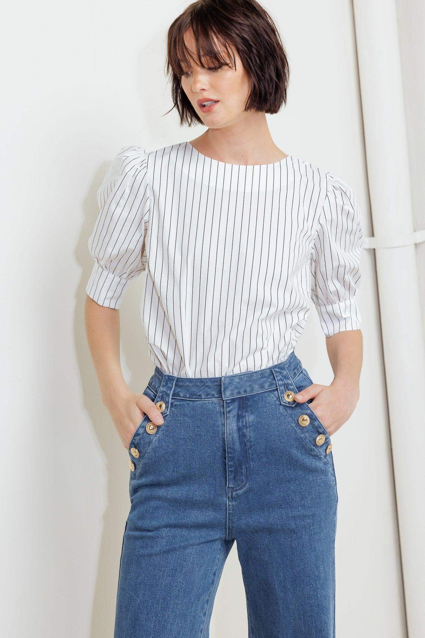 NOSTALGIA FIELD DENIM PANTS - Flying Tomato - Flyclothing LLC