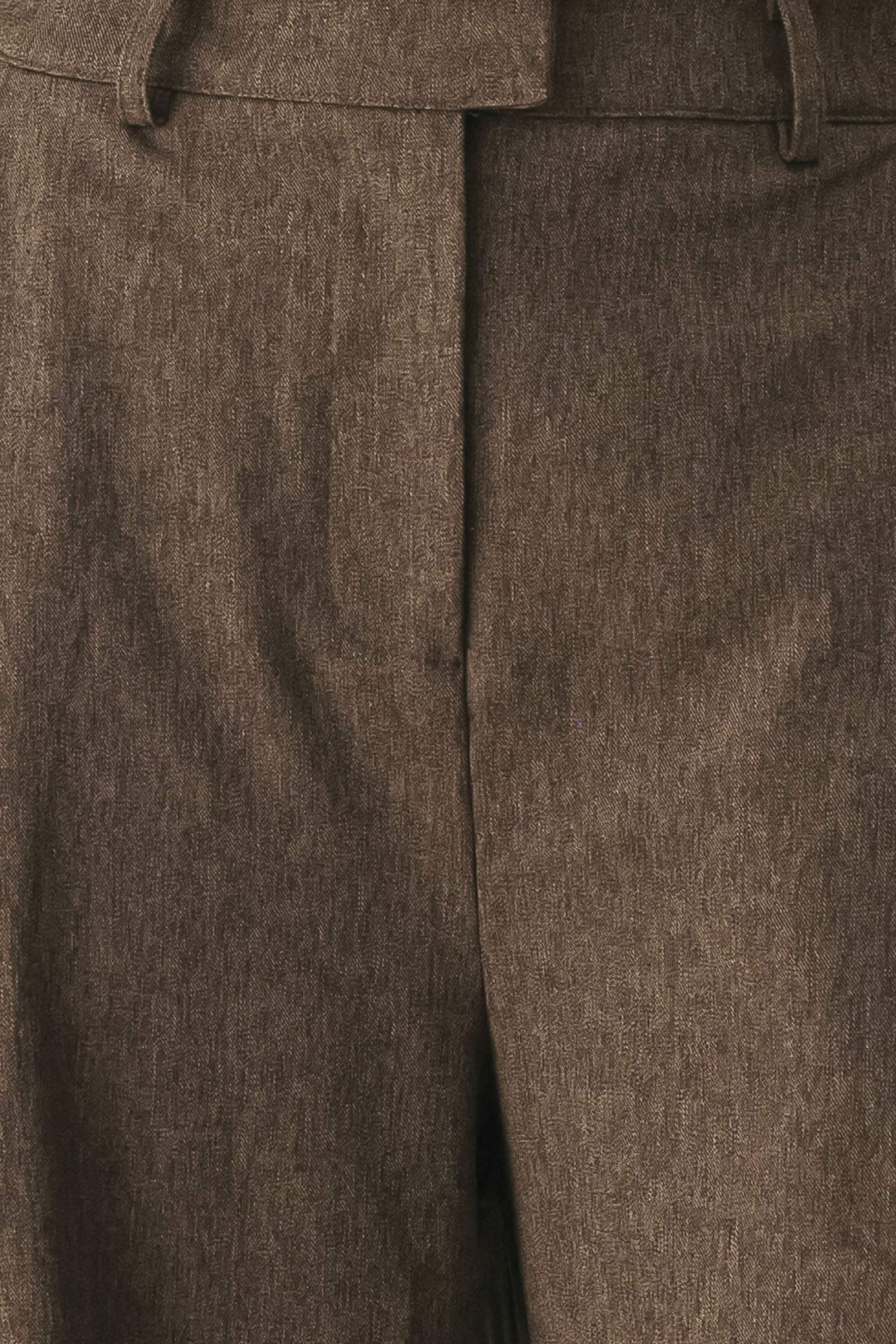 BISTRO BROWN WOVEN WIDE LEG PANT