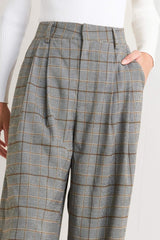 NEW AGE WOVEN PLAID PANTS - Flying Tomato - Flyclothing LLC