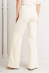 MODERN NEUTRAL TWILL PANTS - Flying Tomato - Flyclothing LLC