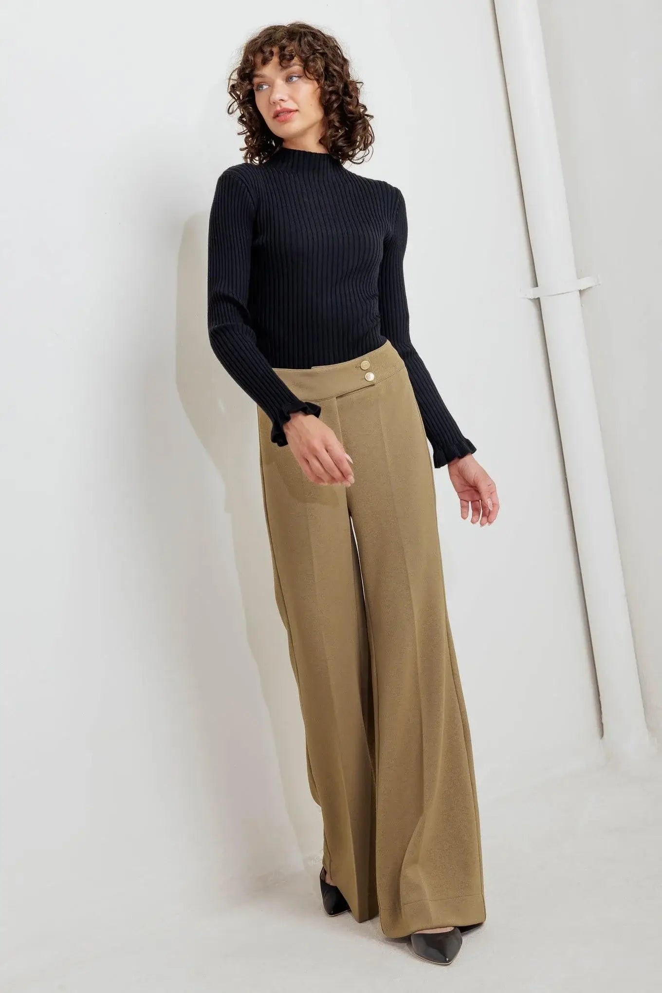 RUNWAY TO REALWAY KNIT PANTS - Flying Tomato - Flyclothing LLC
