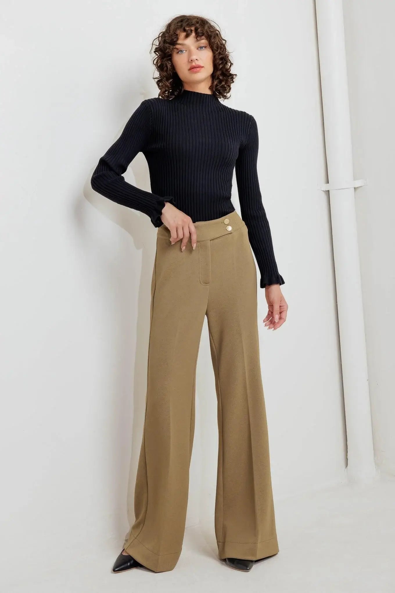 RUNWAY TO REALWAY KNIT PANTS - Flying Tomato - Flyclothing LLC