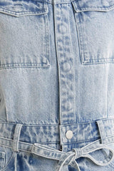 ON MY WAY DENIM JUMPSUIT - Flying Tomato - Flyclothing LLC