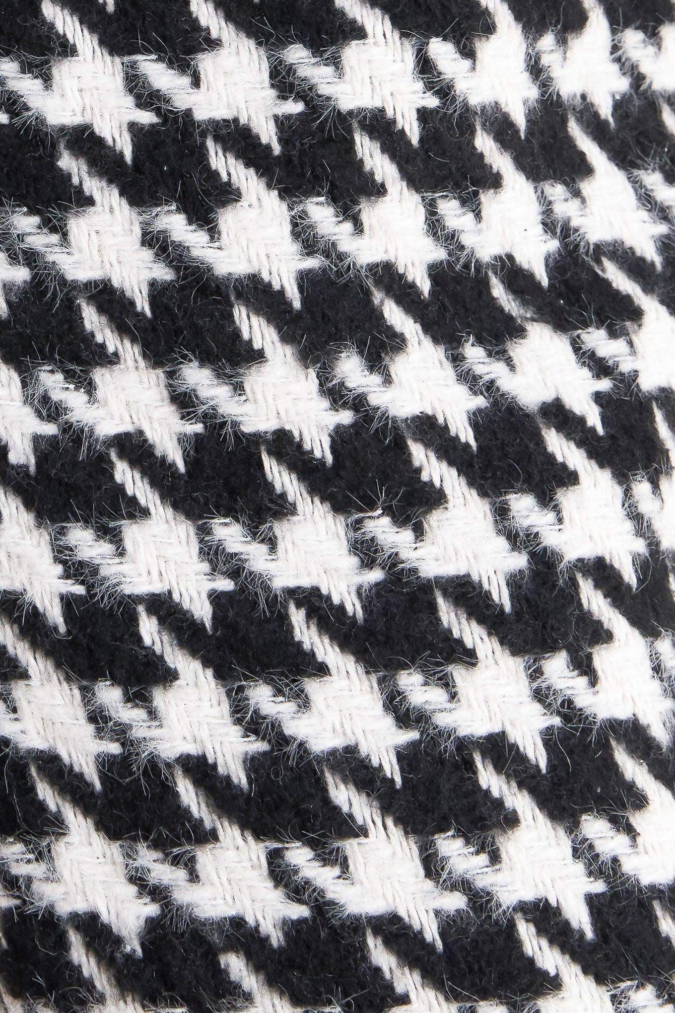 METRO ICON WOVEN HOUNDSTOOTH PANTS - Flying Tomato - Flyclothing LLC