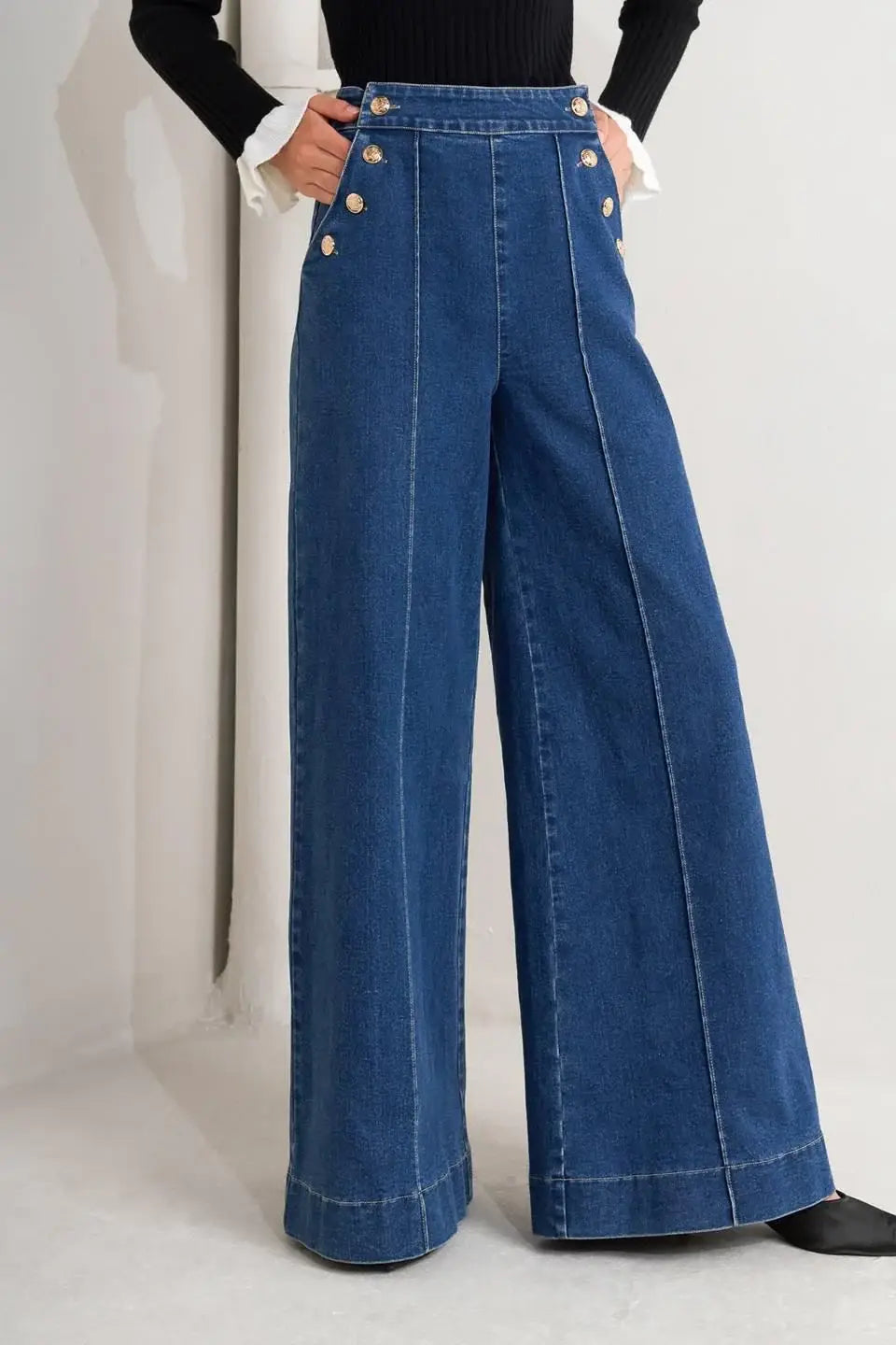 STREET READY DENIM PANTS - Flying Tomato - Flyclothing LLC