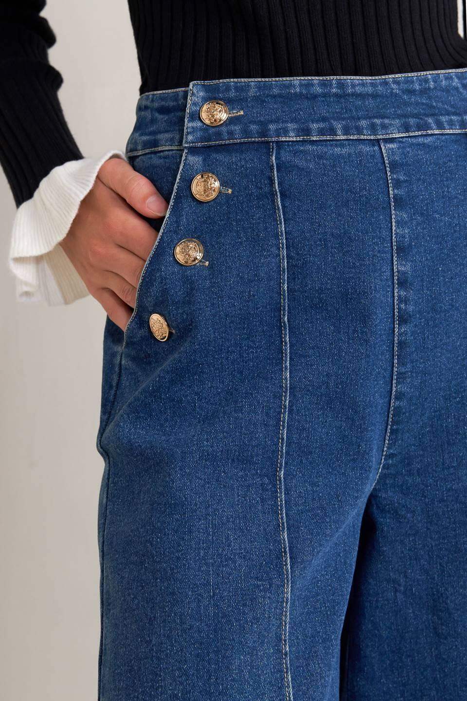 STREET READY DENIM PANTS - Flying Tomato - Flyclothing LLC